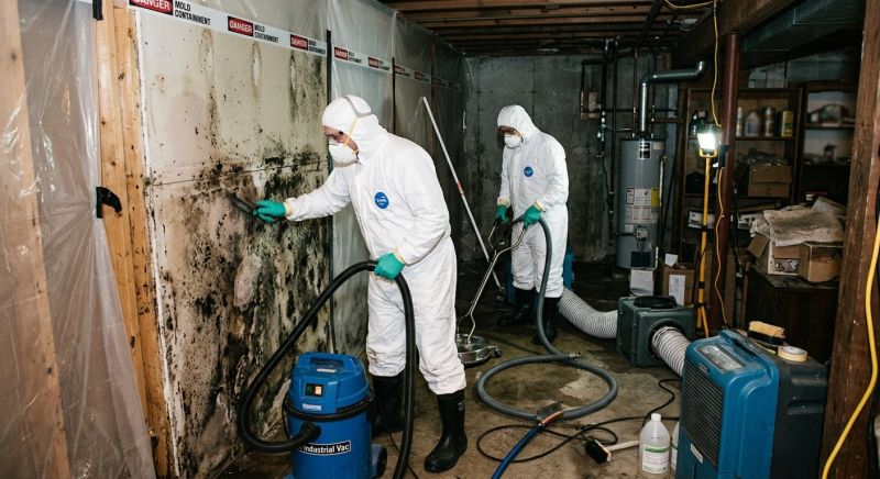 Basement Mold Removal in Fort Worth, TX