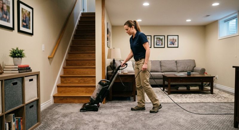 Basement Vacuuming in Renton, WA