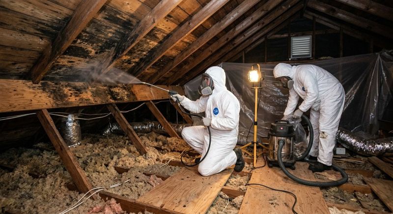 Ceiling Mold Removal in Dallas, TX
