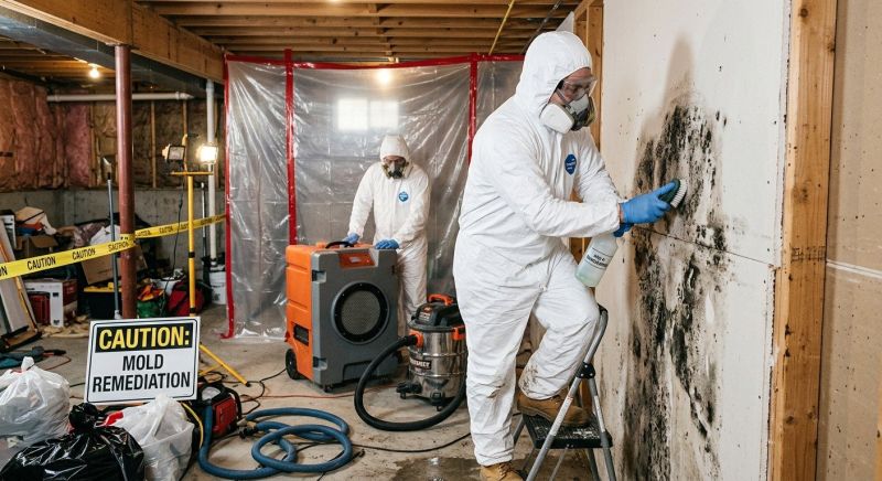 Crawlspace Mold Remediation in Dallas, TX