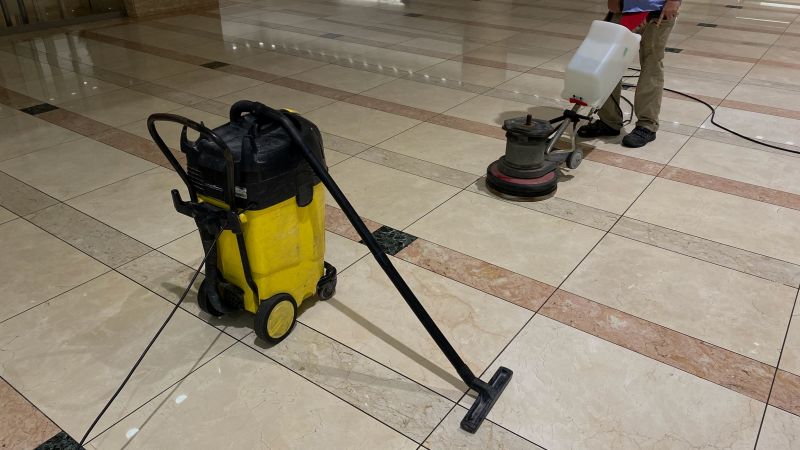 Travertine Floor Cleaning